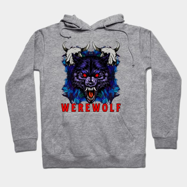 WEREWOLF Hoodie by theanomalius_merch